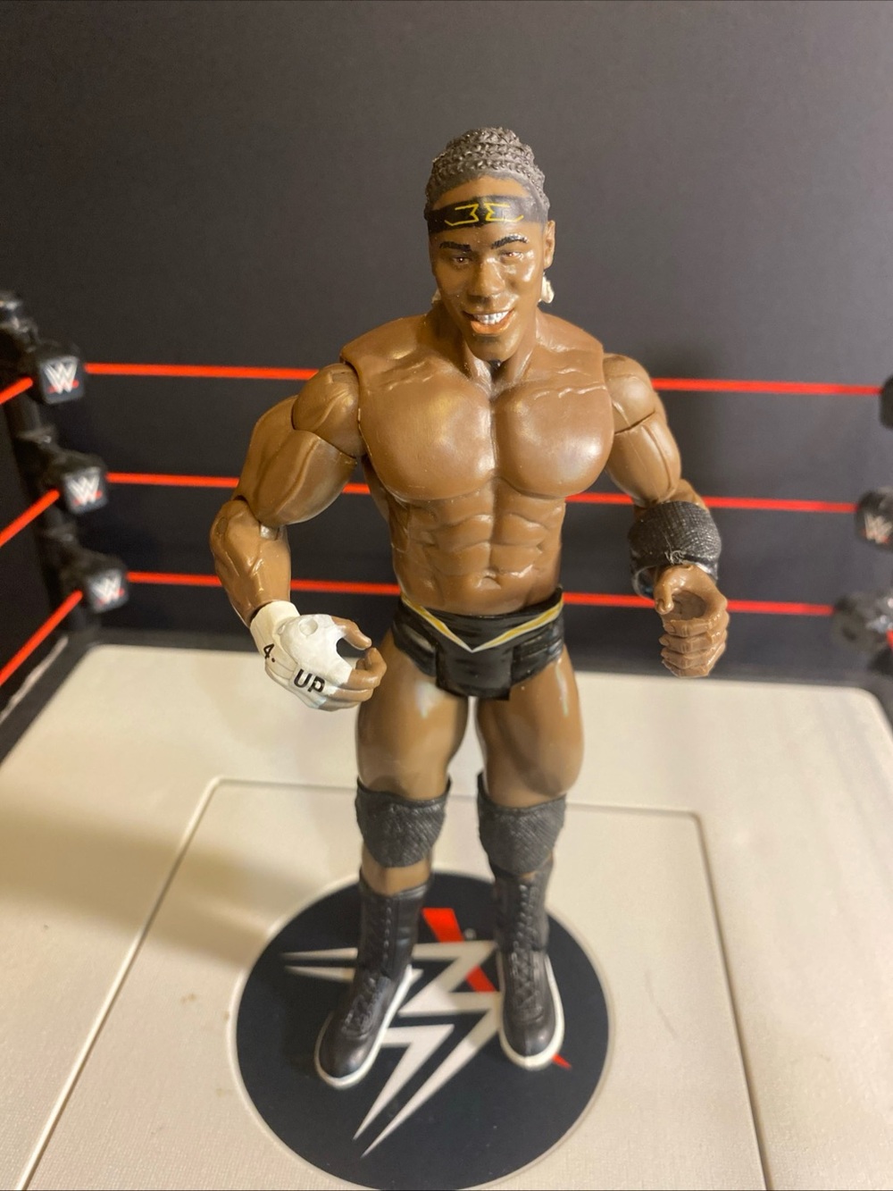 Elijah Burke WWE 2003 Jakks Pacific ECW Series 2 Wrestling Action Figure